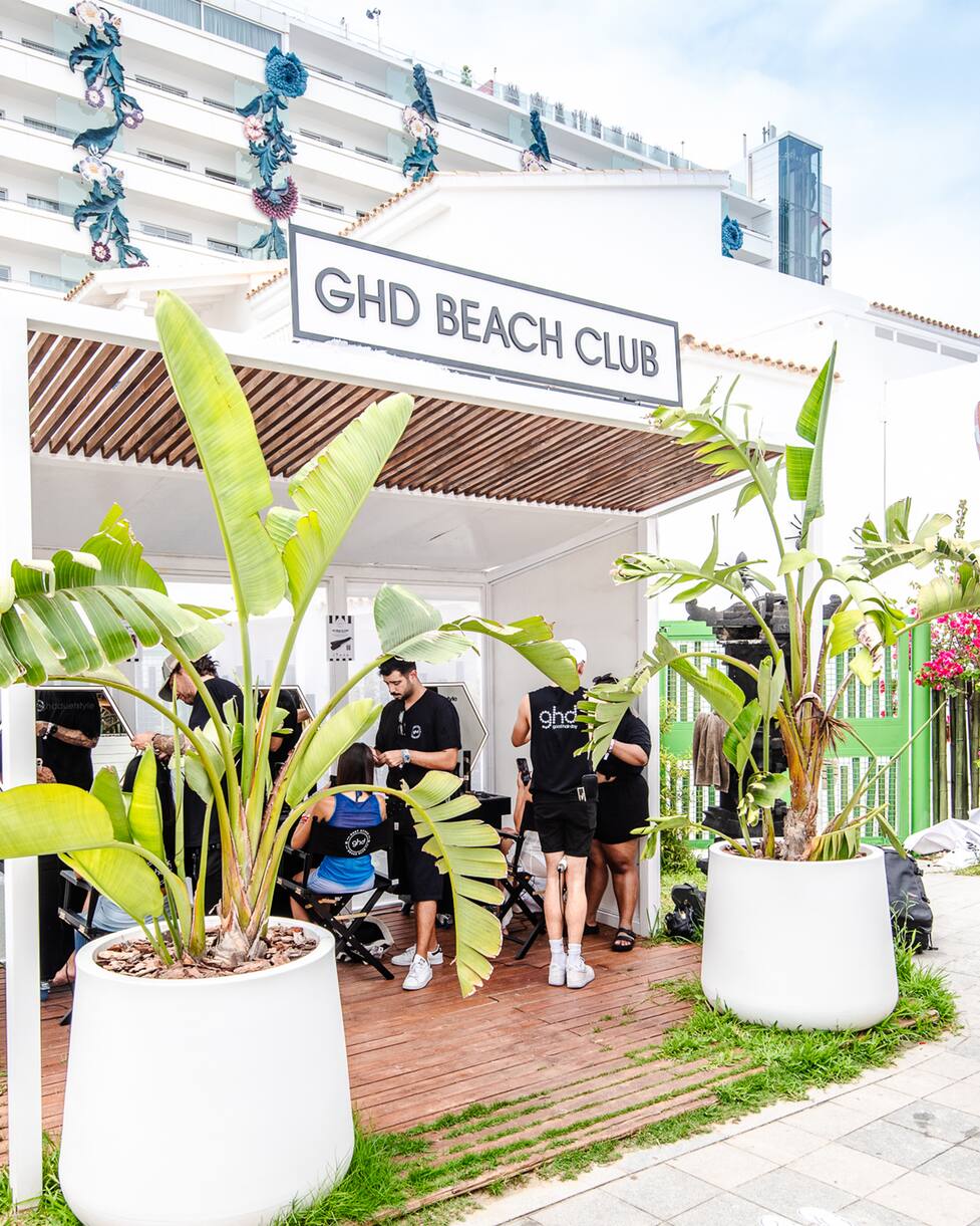 ghd beach Club Ibiza 2023