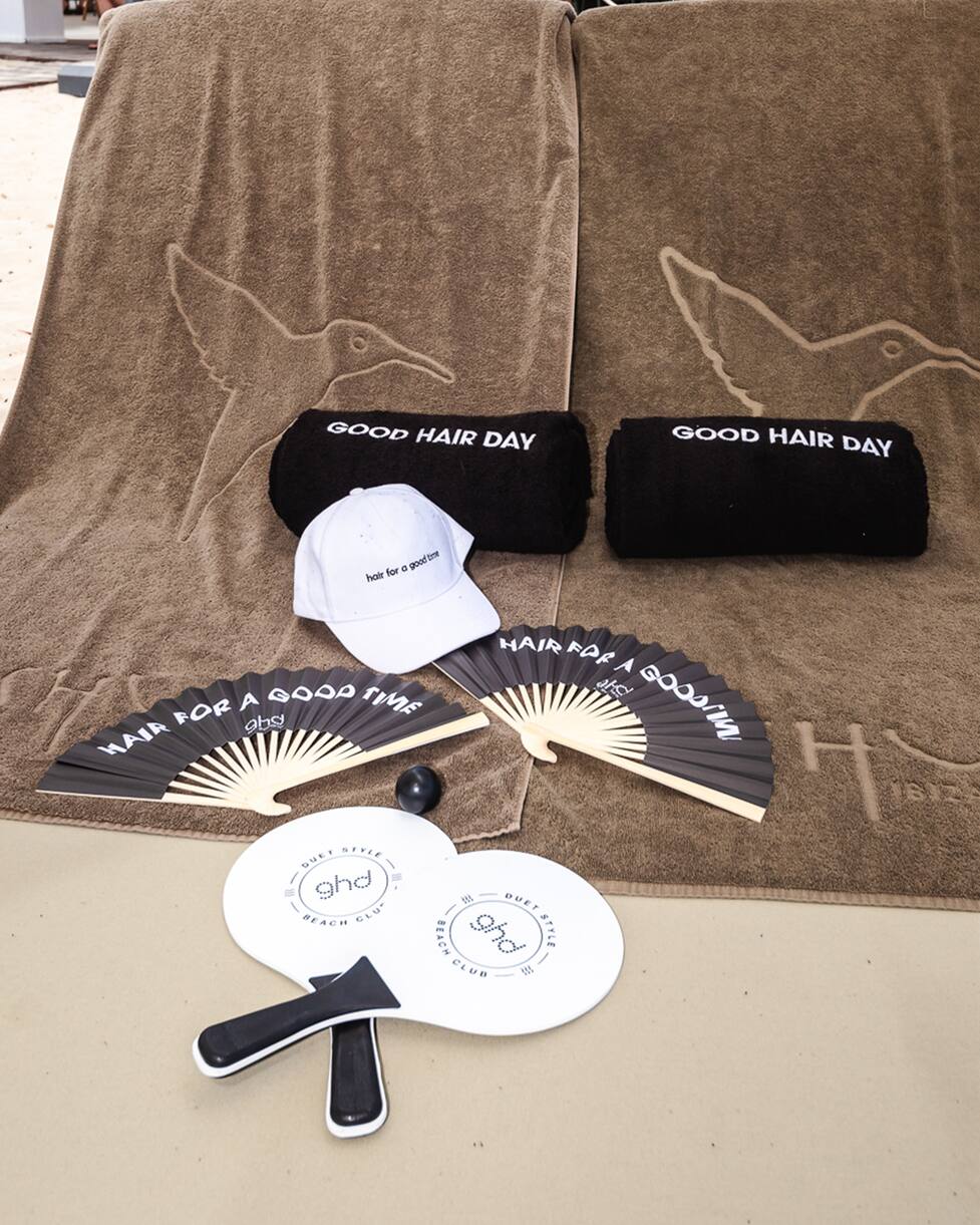 regalos en el evento ghd Ibiza 2023