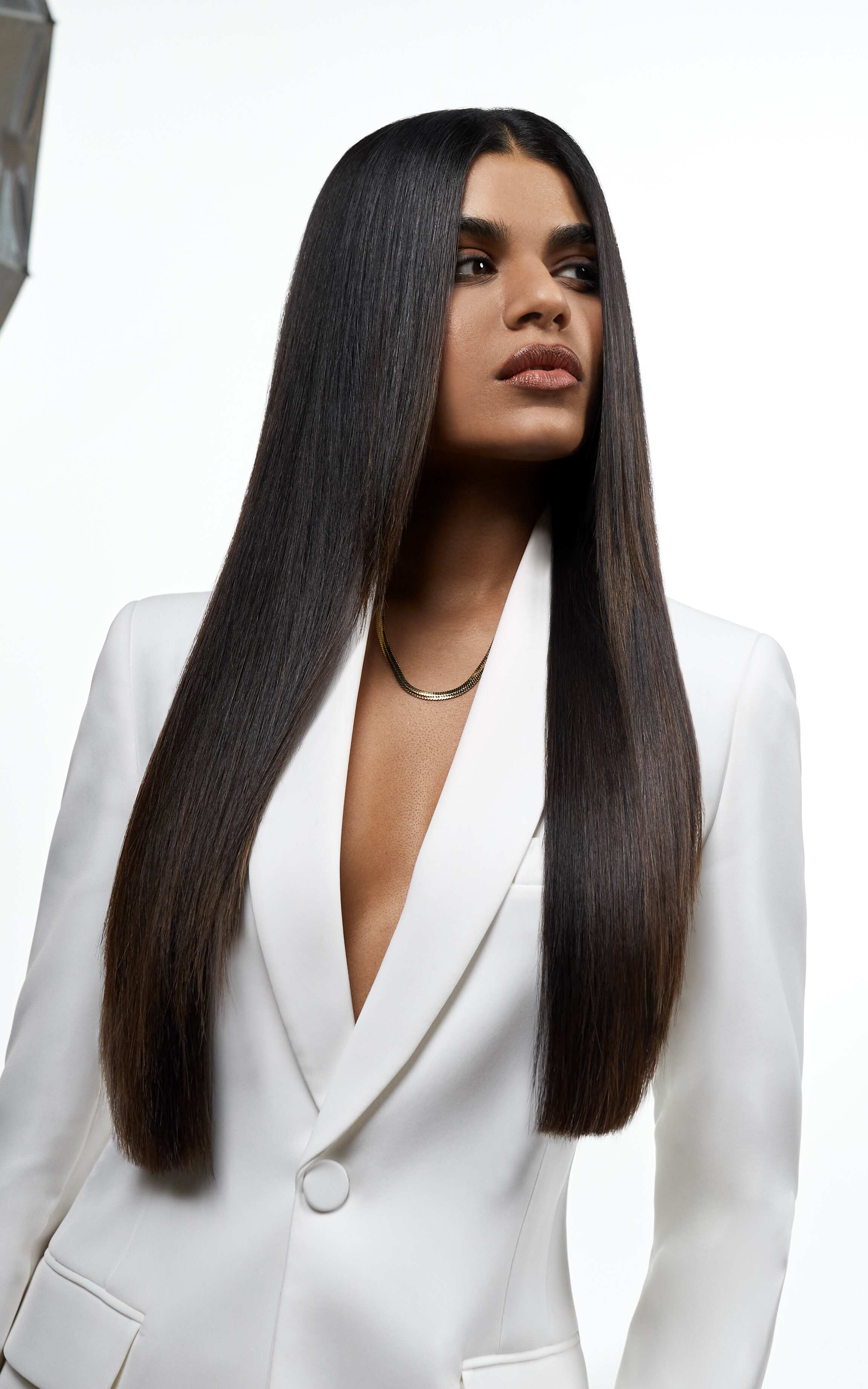 paso a paso de cómo conseguir un glass hair con chronos max