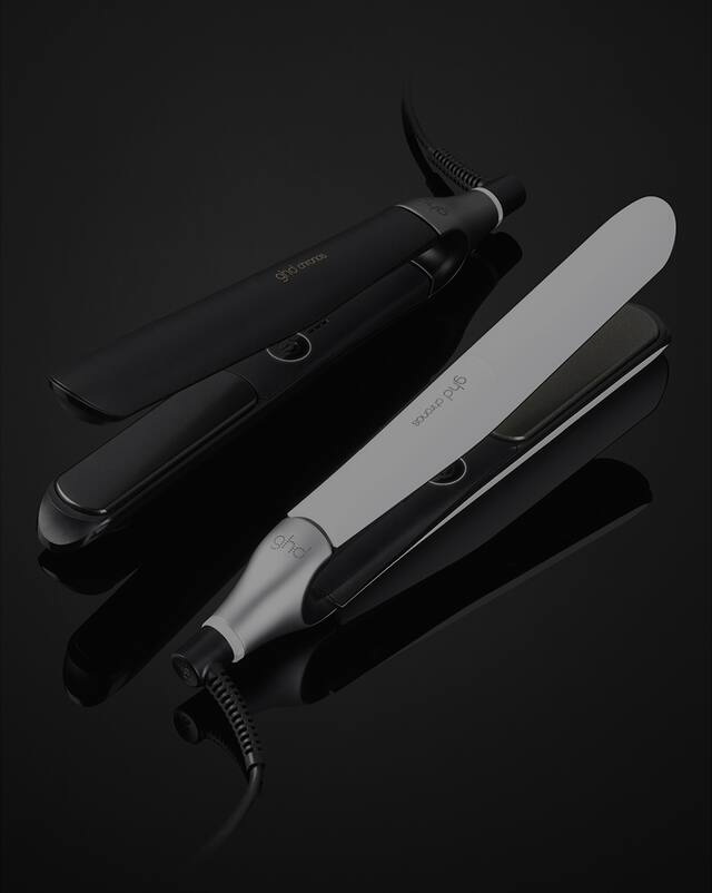 ghd chronos in schwarz und weiß