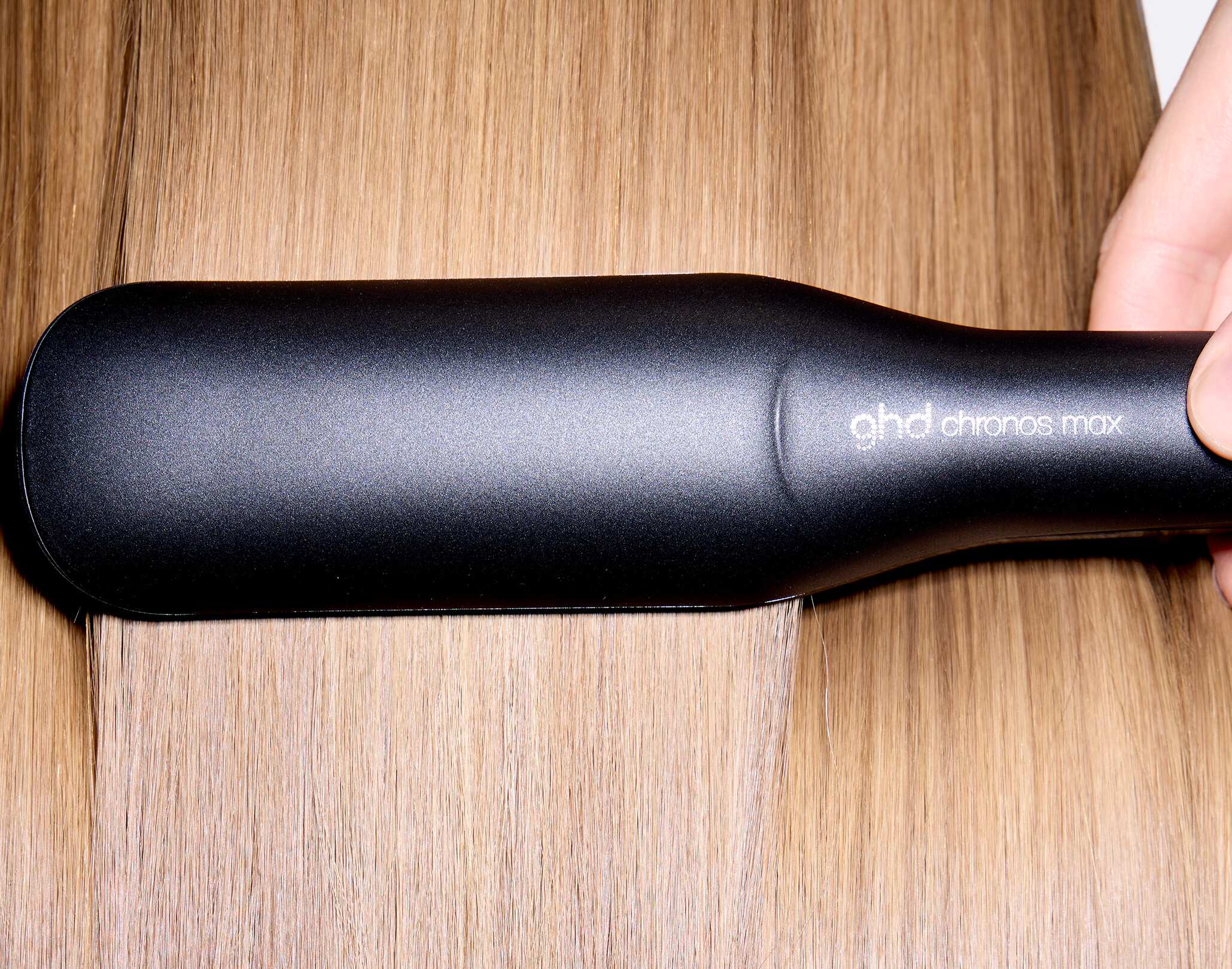 ghd chronos max Glätteisen beim Styling