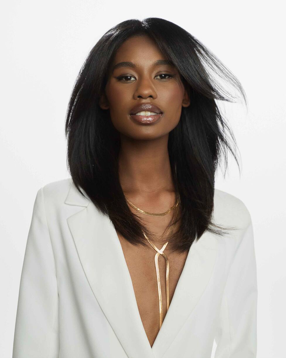 Curtain Bangs Frisur