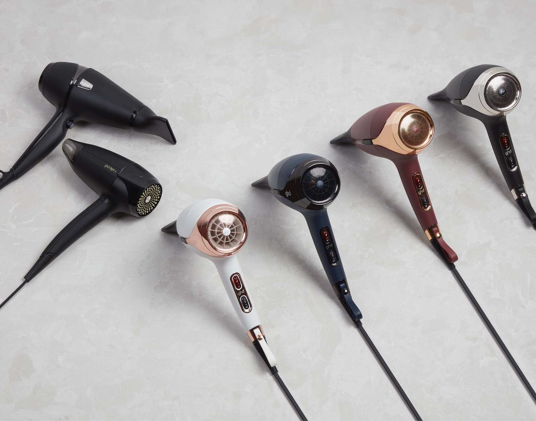 Sortiment der ghd Haartrockner