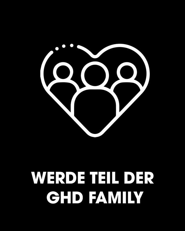 Icon Werde Teil der ghd Family
