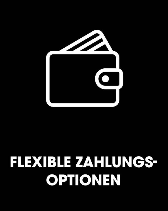 Icon Flexible Zahlungsoptionen