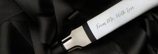 personalized ghd platinum plus one inch styler in white