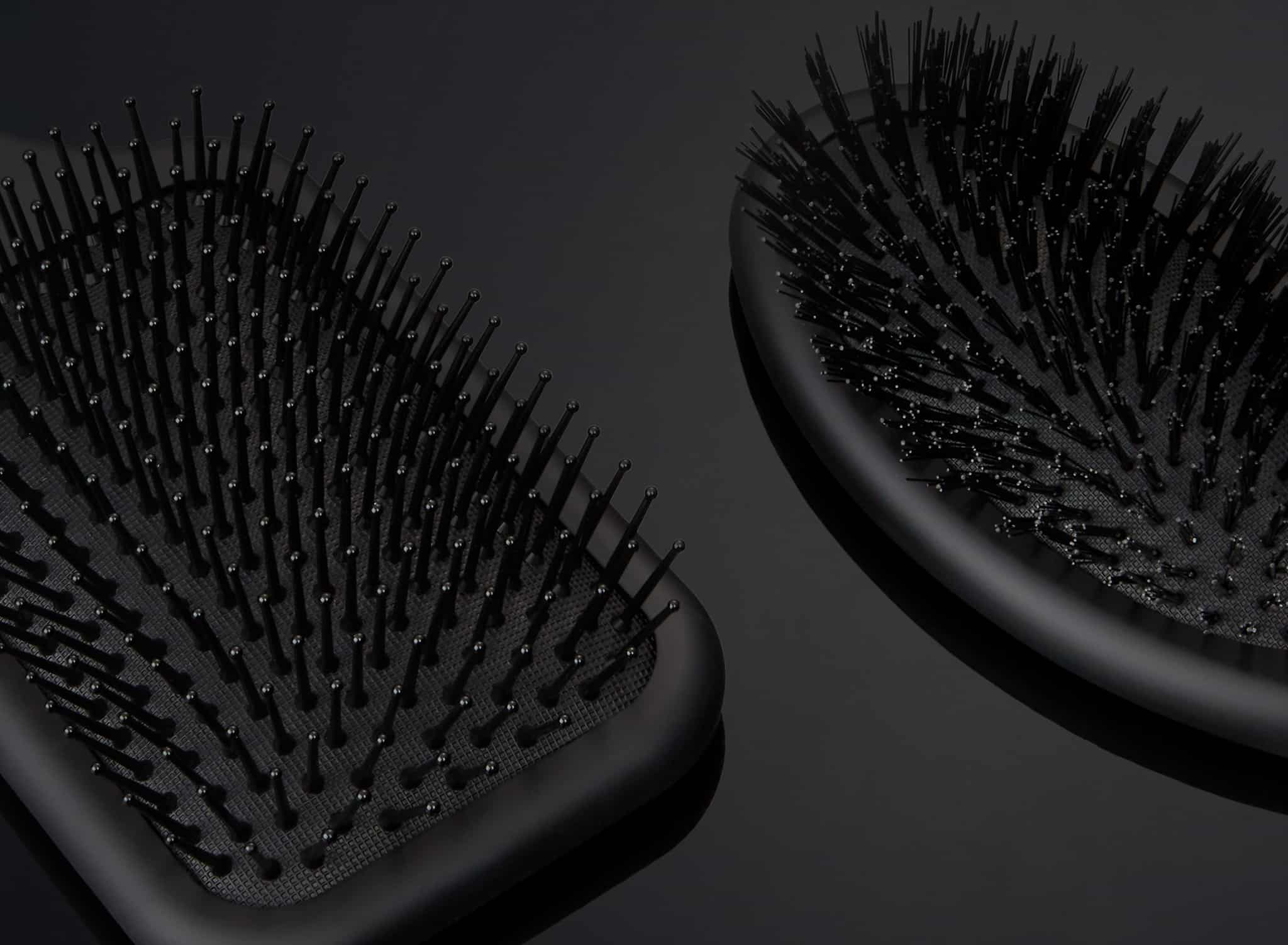 ghd paddle and oval dressing brushes