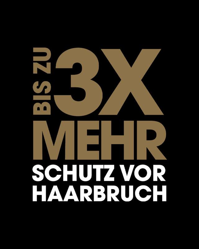 Bis zu 3x mehr Schutz vor Haarbruch mit ghd chronos