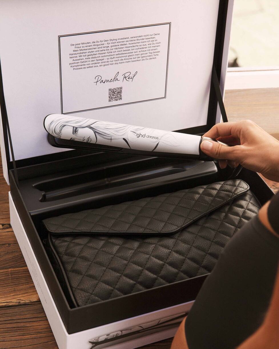 Pamela Reif x ghd chronos Limited Edition