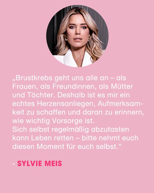 Sylvie Meis im Rahmen der ghd Pink Collection