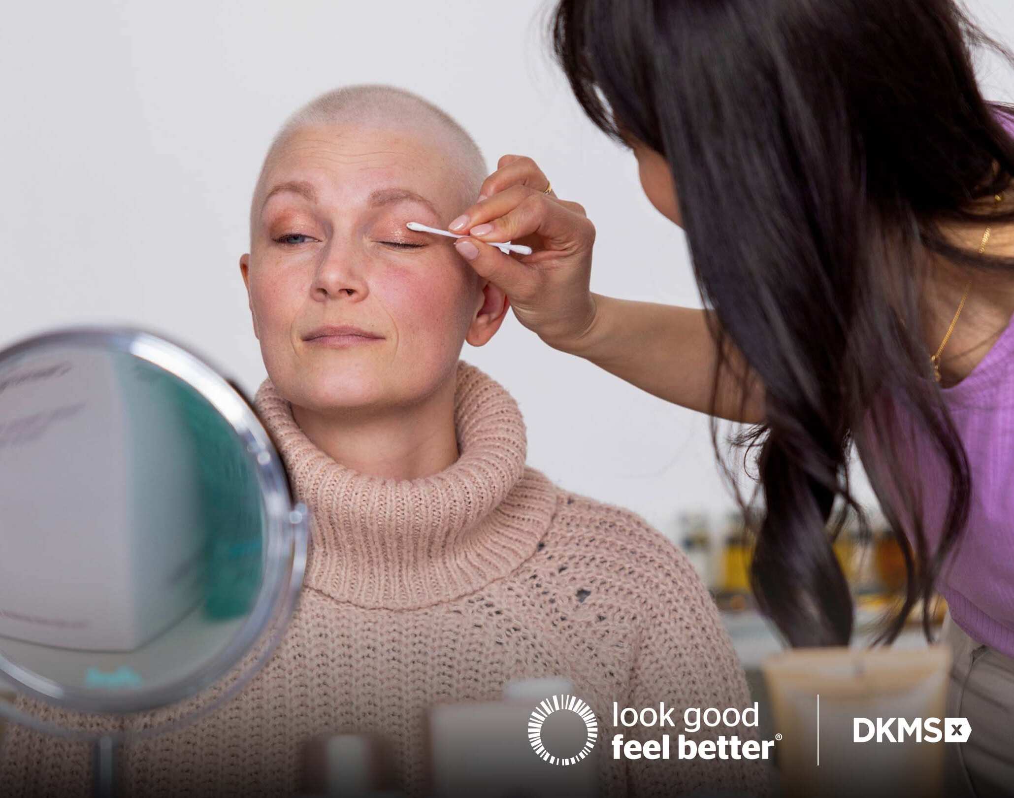 ghd unterstützt das Look Good Feel Better Patientenprogramm der DKMS