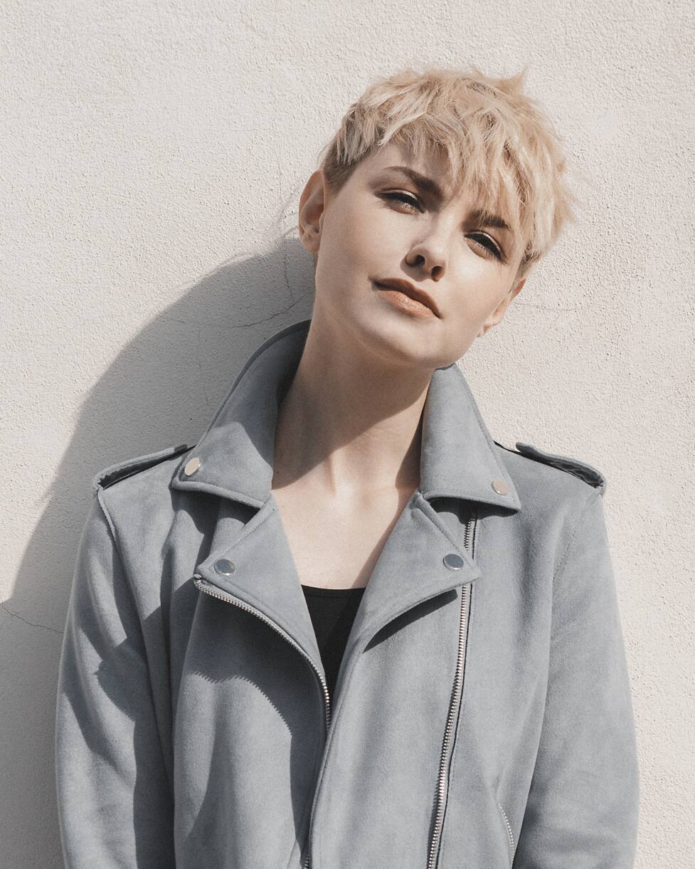 Textured Pixie Cut Look