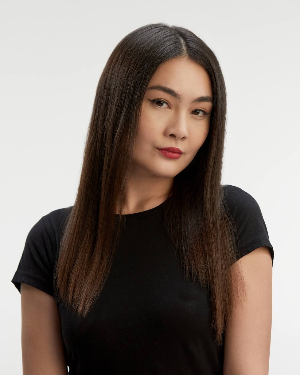 Glatter Hairstyle mit ghd duet style