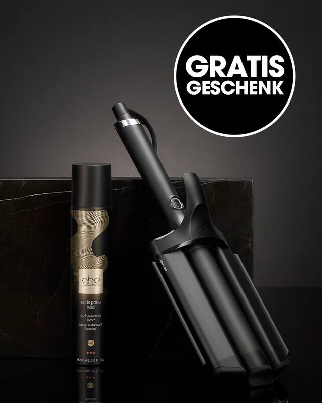 ghd wave Welleneisen mit gratis Geschenk