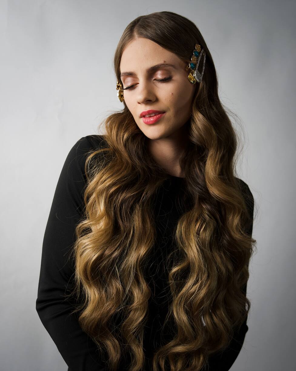 Glitter Hollywood Waves