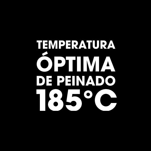 Temperatura do ferro 185ºC