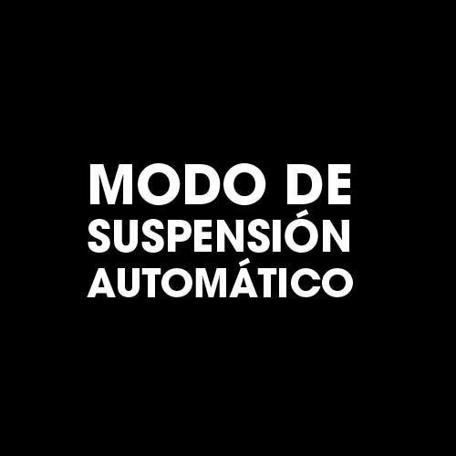 Modo de suspensión automático