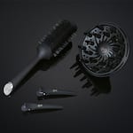 ghd Hair Dryer Diffuser, Sectioning Hair Clips and Ceramic Vented Radial Brush Size 3