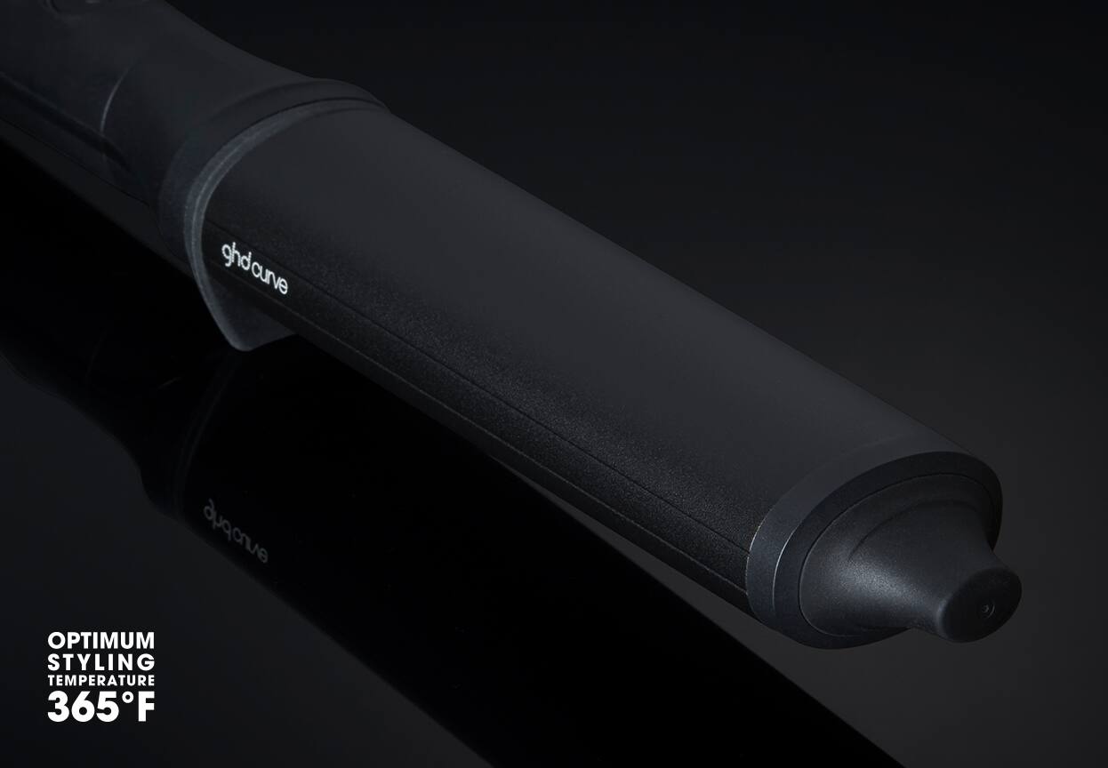 ghd classic wave wand barrel close-up