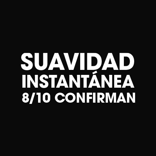 Alisador con suavidad instantánea