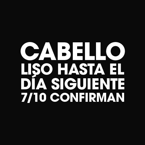 Cabello liso hasta el día siguiente