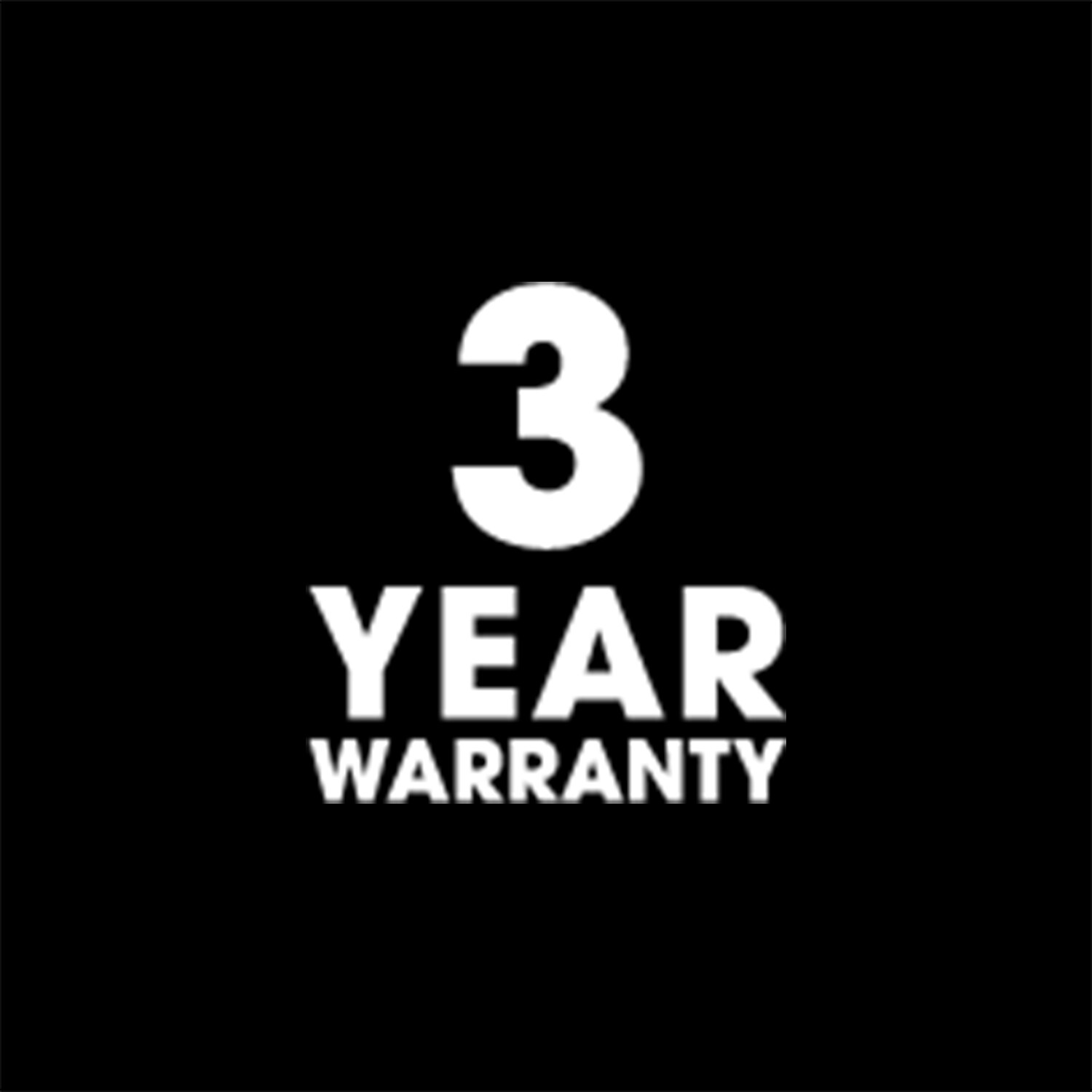 3 year warranty icon