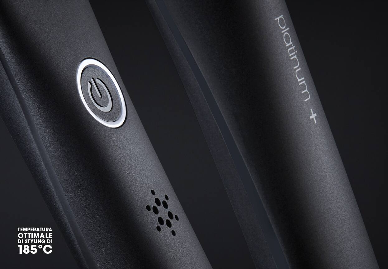 Piastra intelligente ghd nera