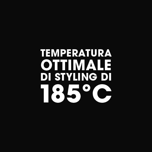 Temperatura di styling 185°C