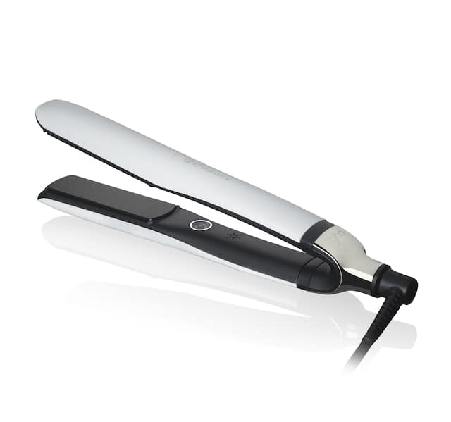 GHD PLATINUM+ HAIR STRAIGHTENER IN WHITE