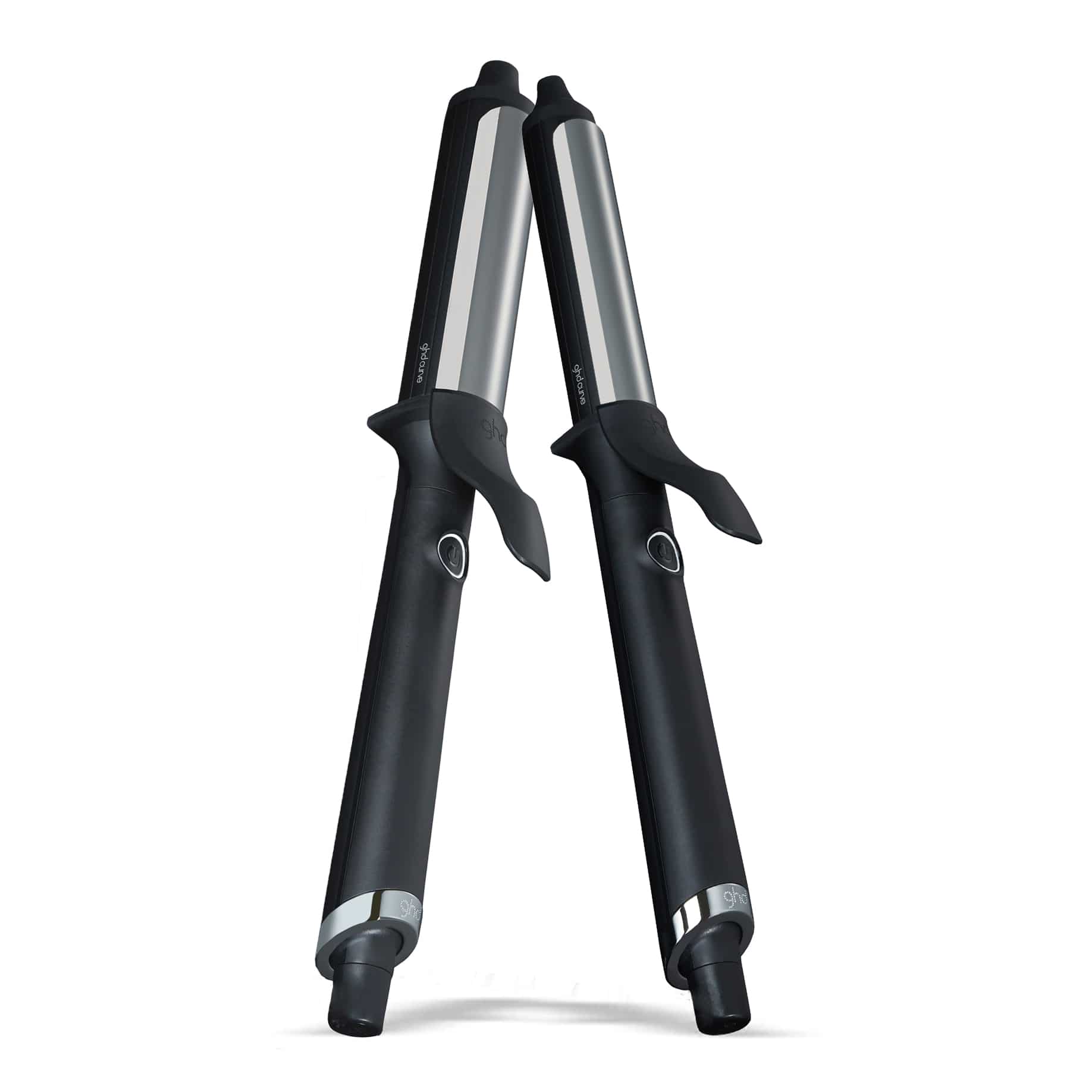 ghd 1.25 inch soft curl iron and 1 inch classic curl iron