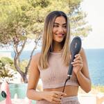 Jessica De Oliveira mit der ghd glide Hot Brush