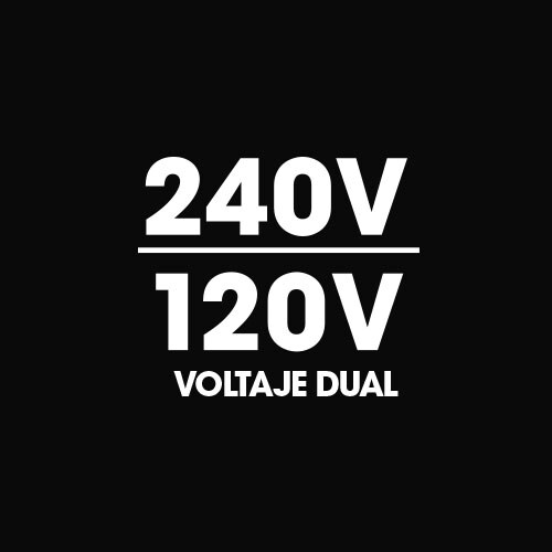Voltaje dual 240V 120V