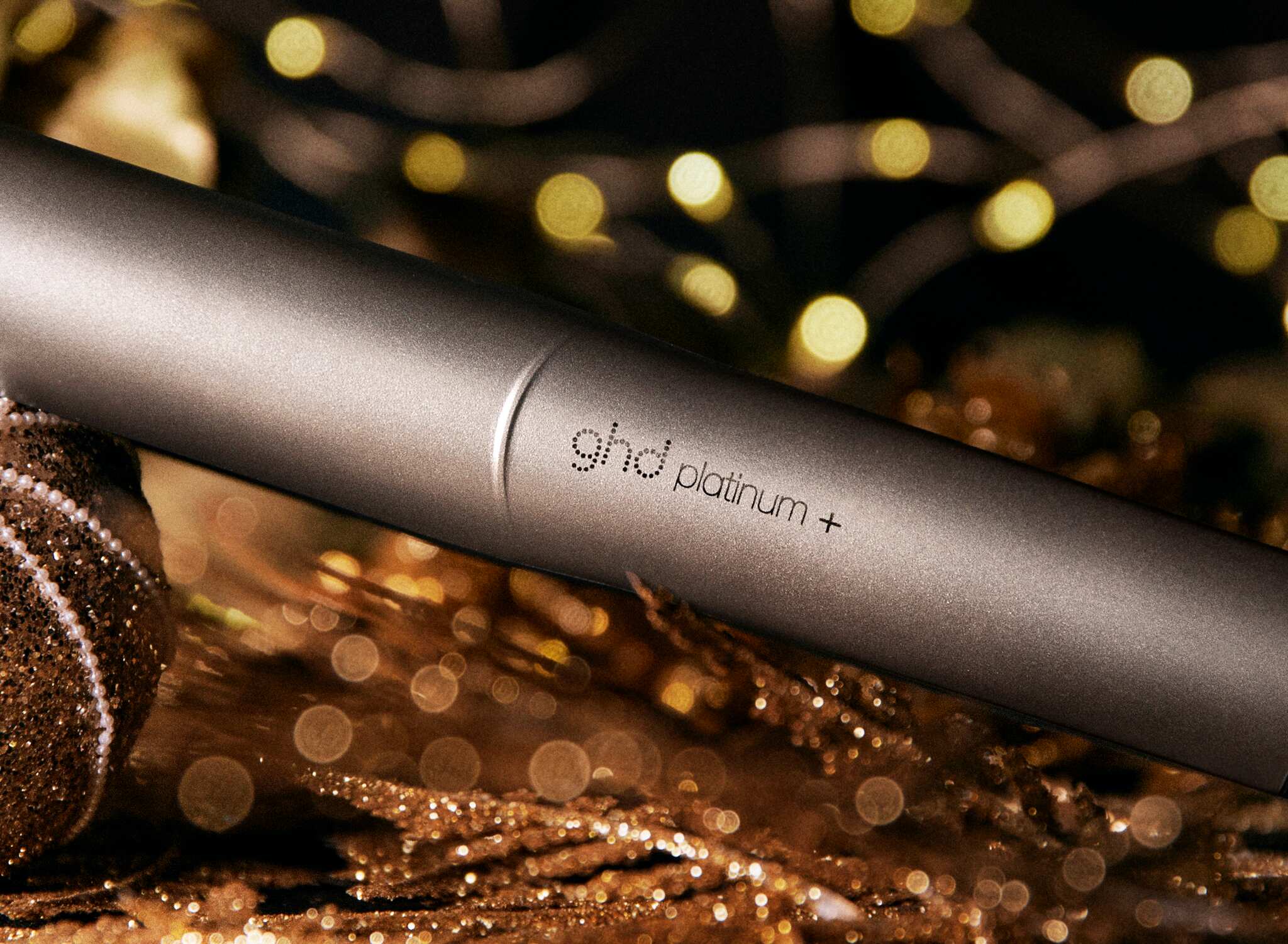 ghd platinum+ desire Glätteisen mit Weihnachtsdeko