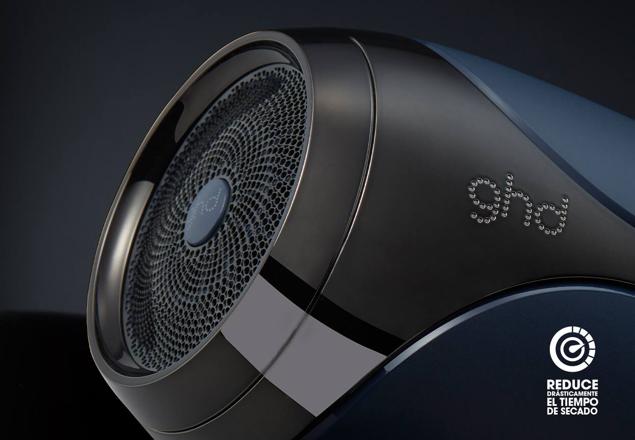 Motor del secador profesional ghd helios azul