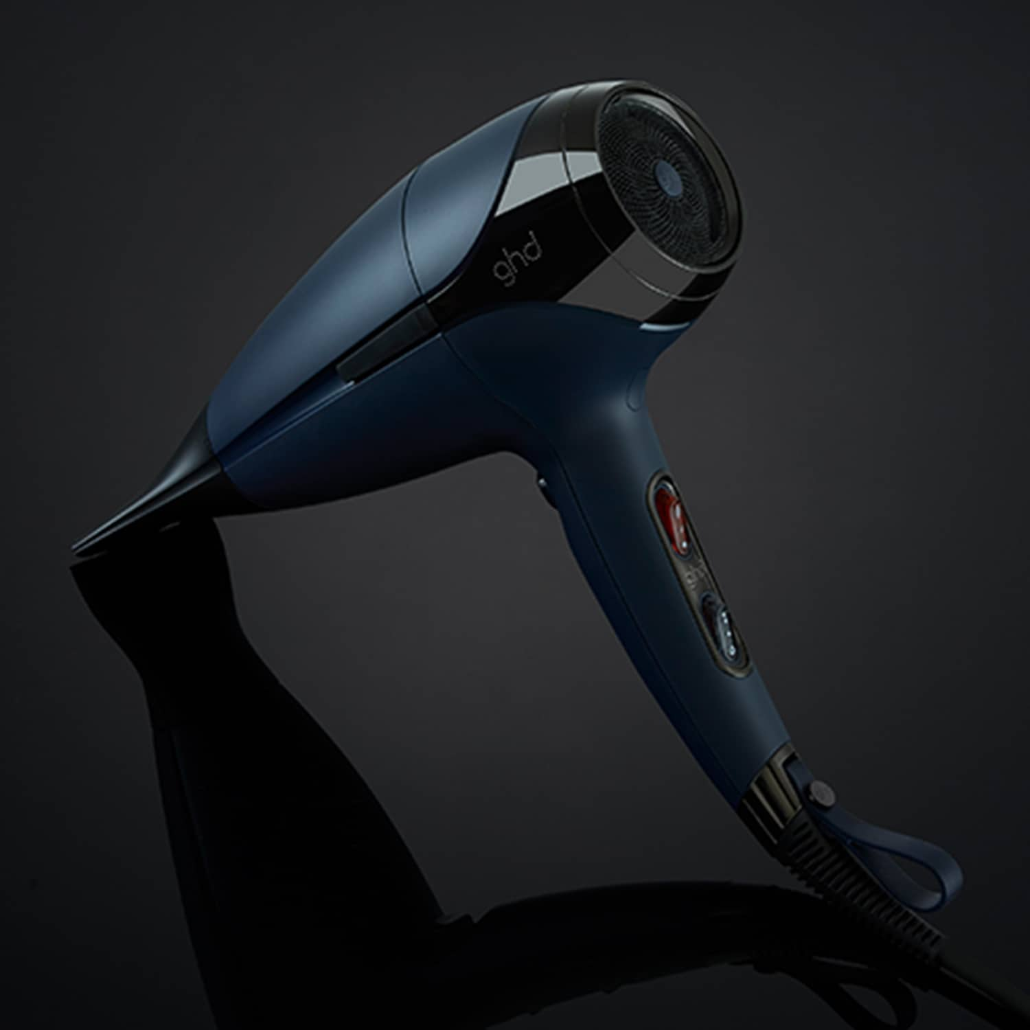 ghd helios hair dryer in navy image