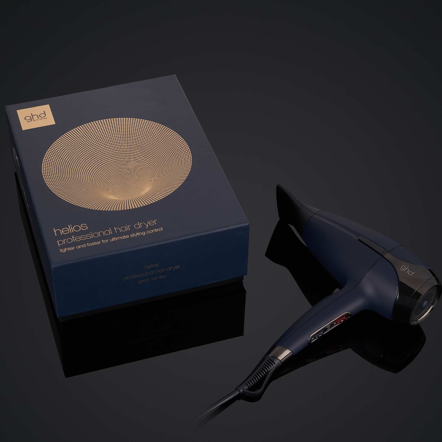 ghd helios™ professional hiustenkuivaaja - navy