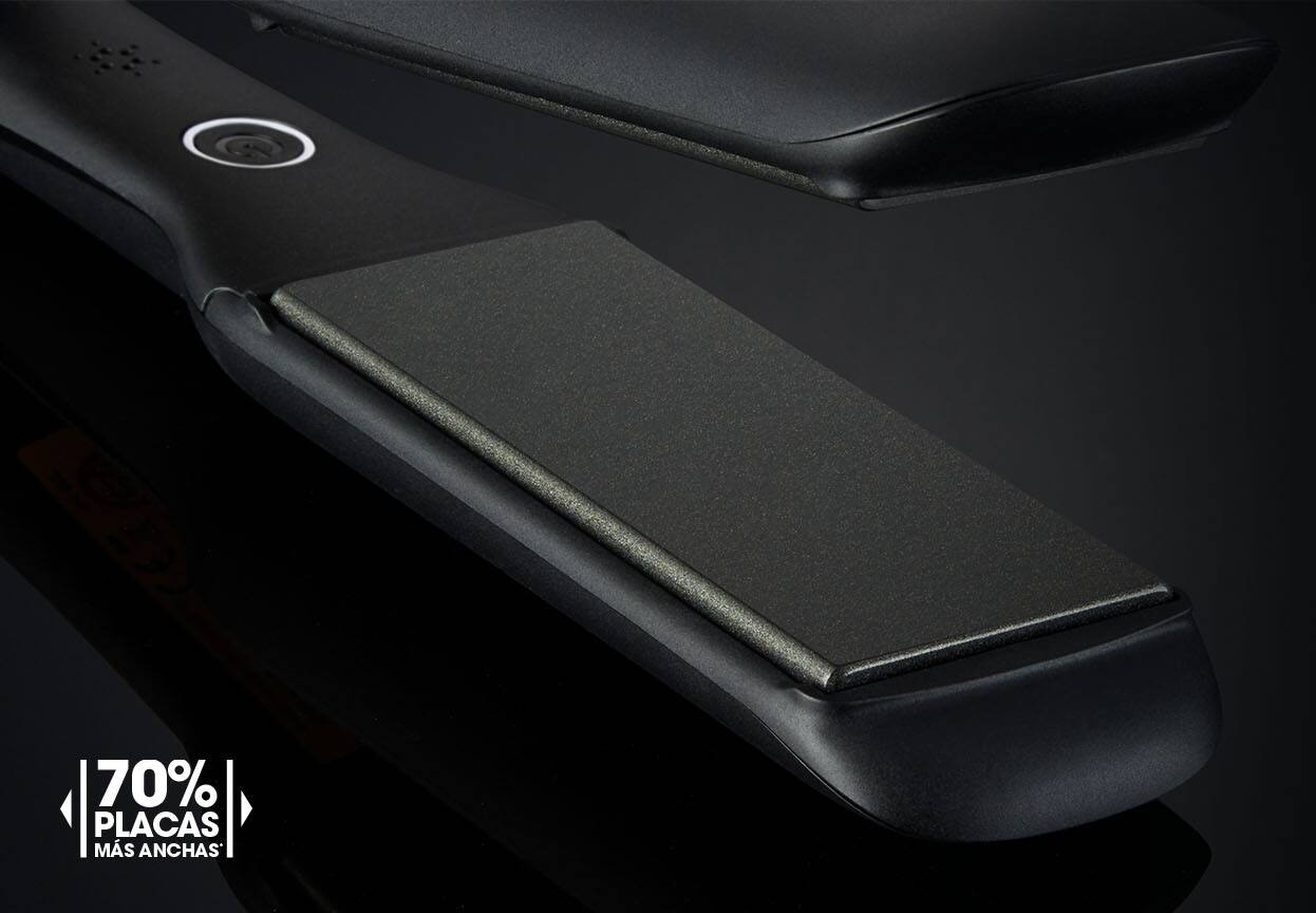 Placas anchas para pelo rizado o largo