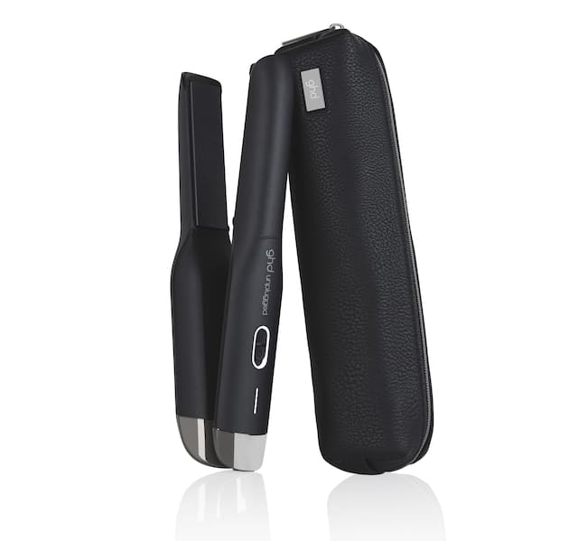 GHD UNPLUGGED CORDLESS HAIR STRAIGHTENER (22MM PLATE) BLACK