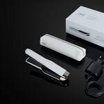 Plancha de pelo ghd unplugged blanca