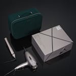 GHD PLATINUM+ & HELIOS™ LIMITED EDITION DELUXE GIFT SET IN WARM PEWTER