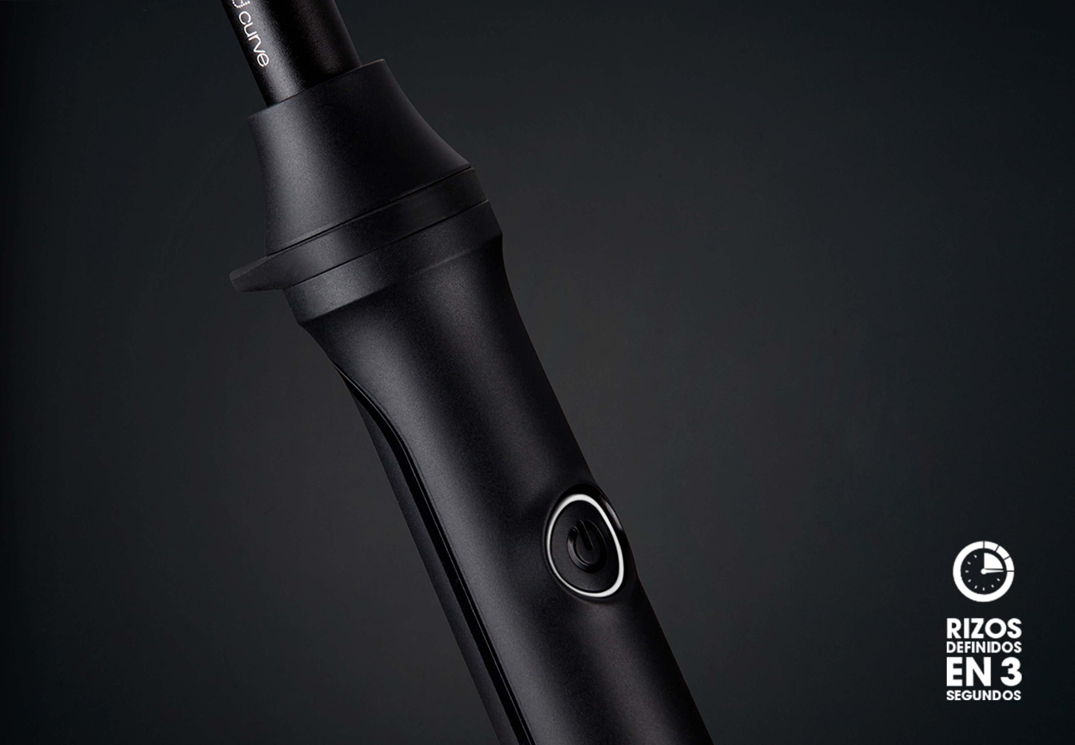 Calentamiento rápido rizador fino de pelo