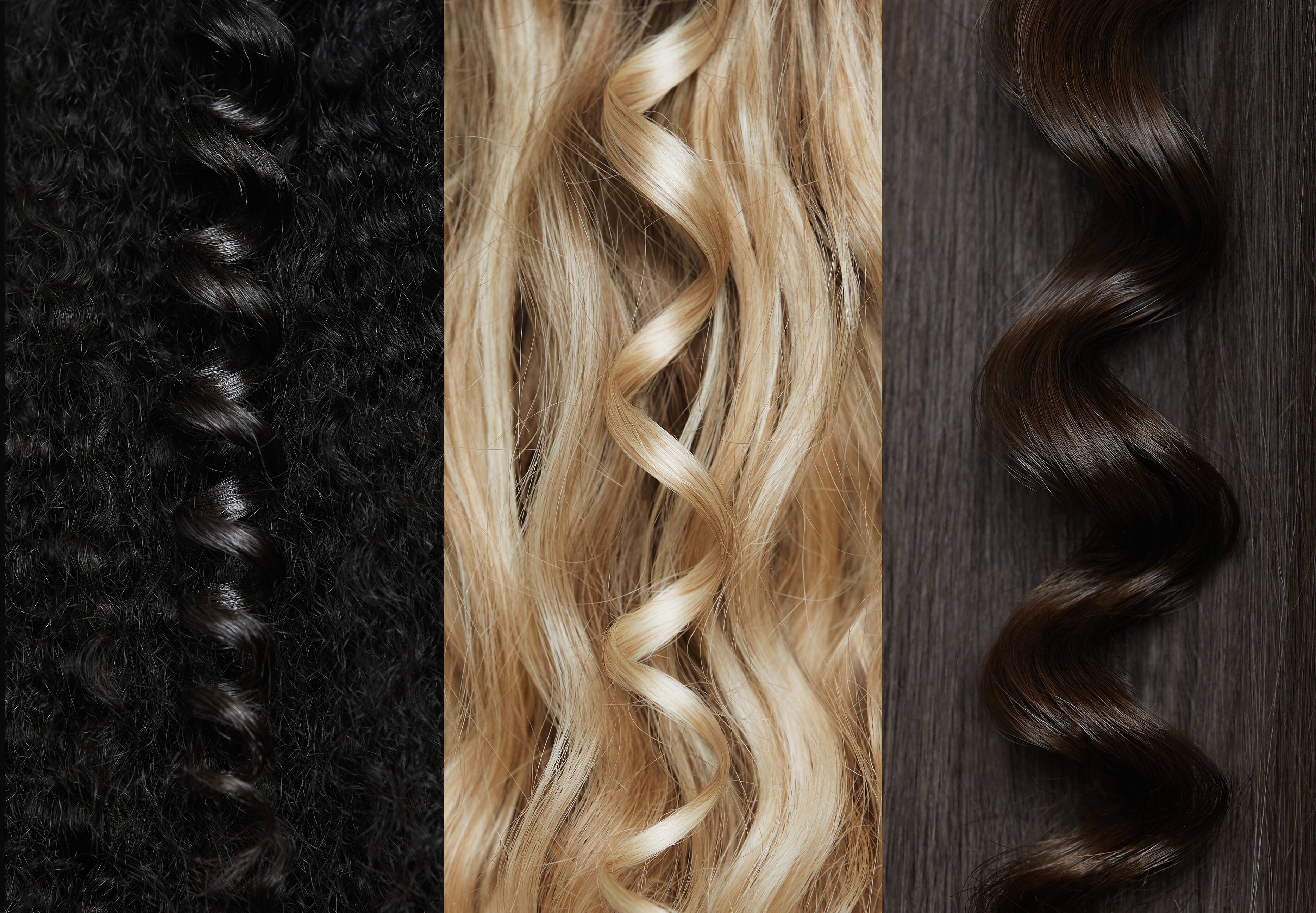 ghd thin wand hair texture examples