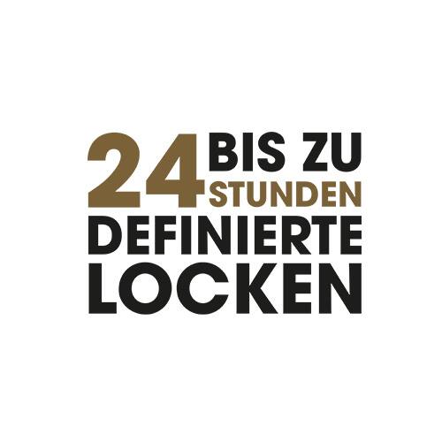 Bis zu 24 Stunden definierte Locken