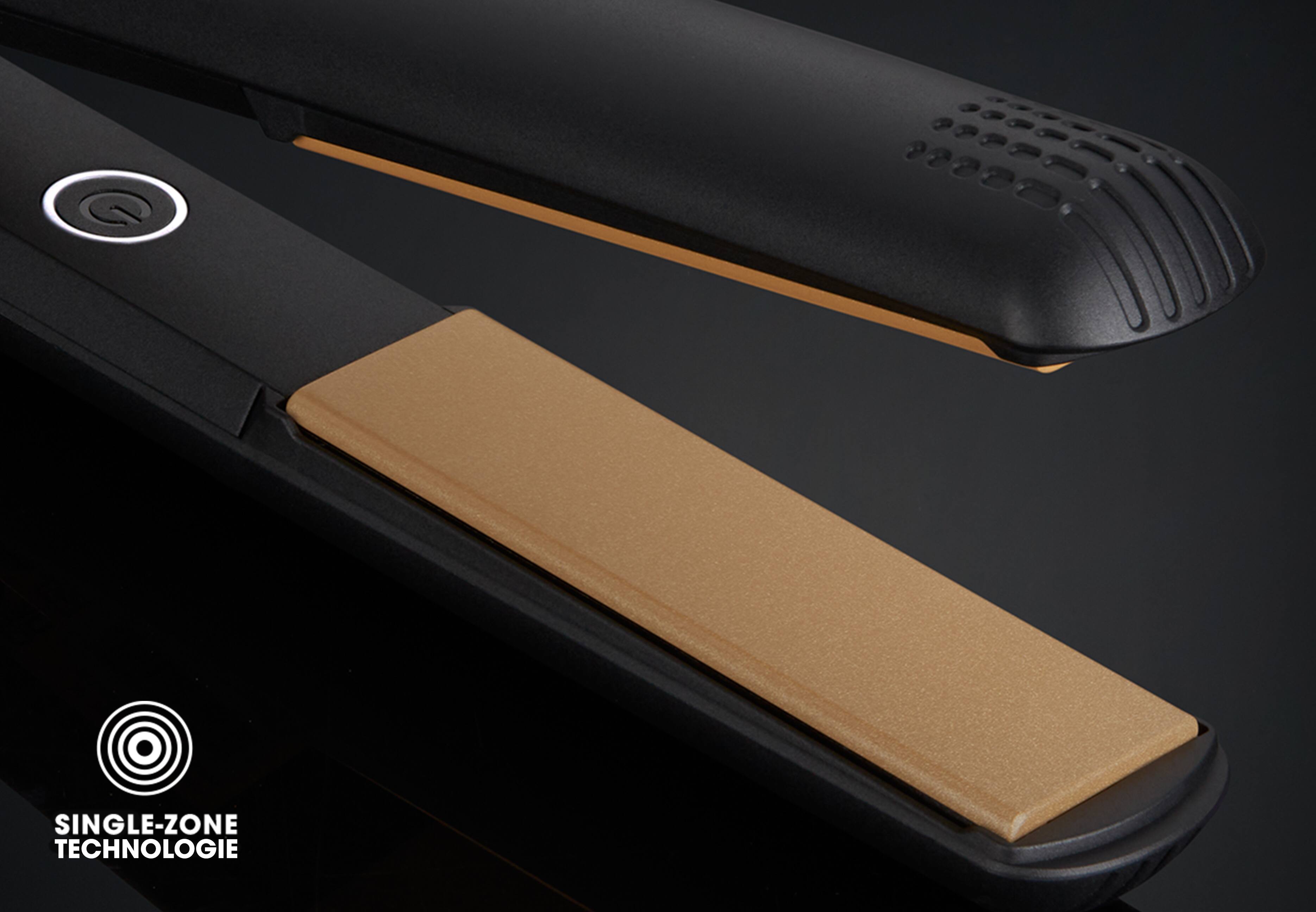 Nahaufnahme der ghd original Platten