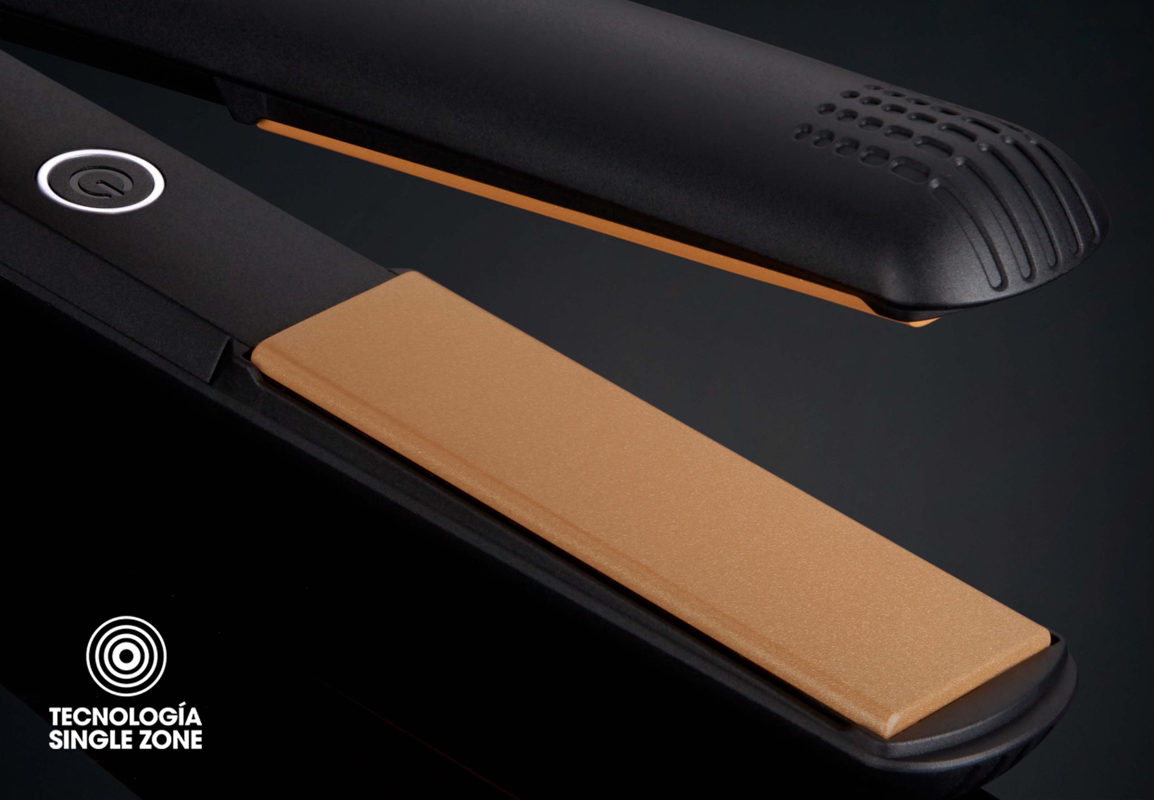 Detalle de la plancha cerámica ghd original