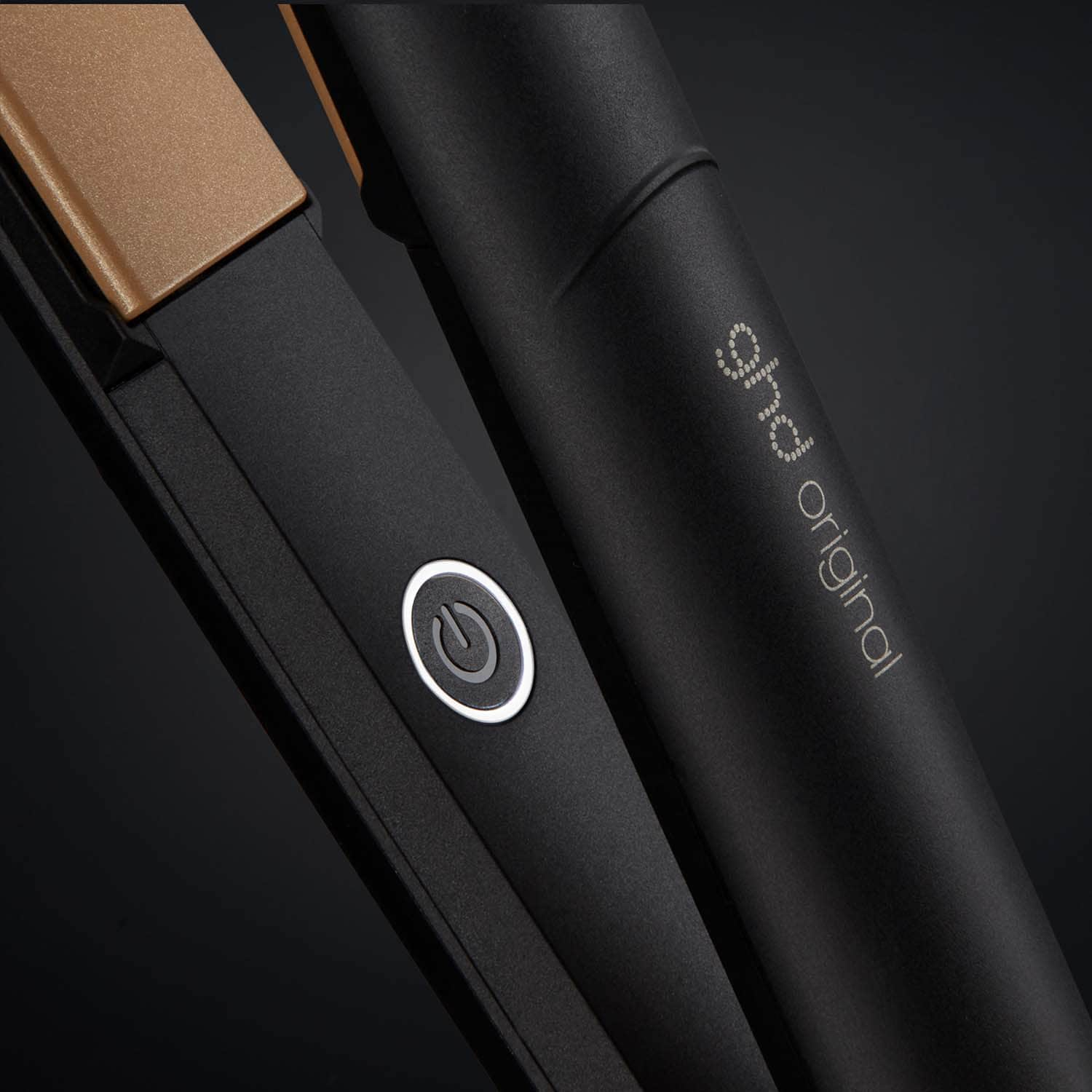 ghd original 1" styler button close-up