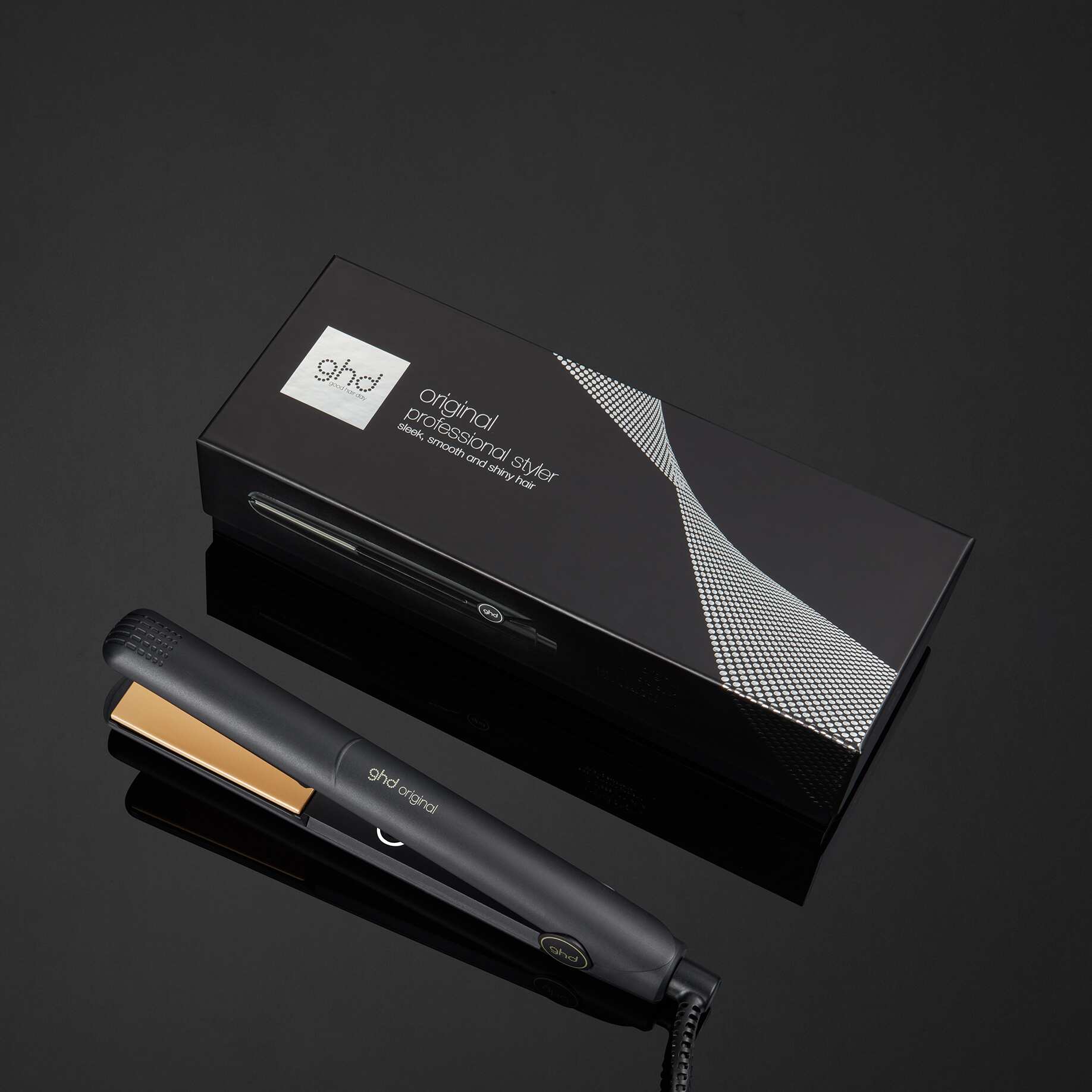ghd Original -Muotoilurauta (24mm levy) - Musta