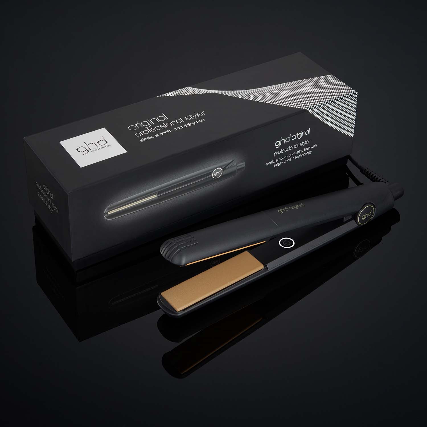 Plancha ghd original y caja