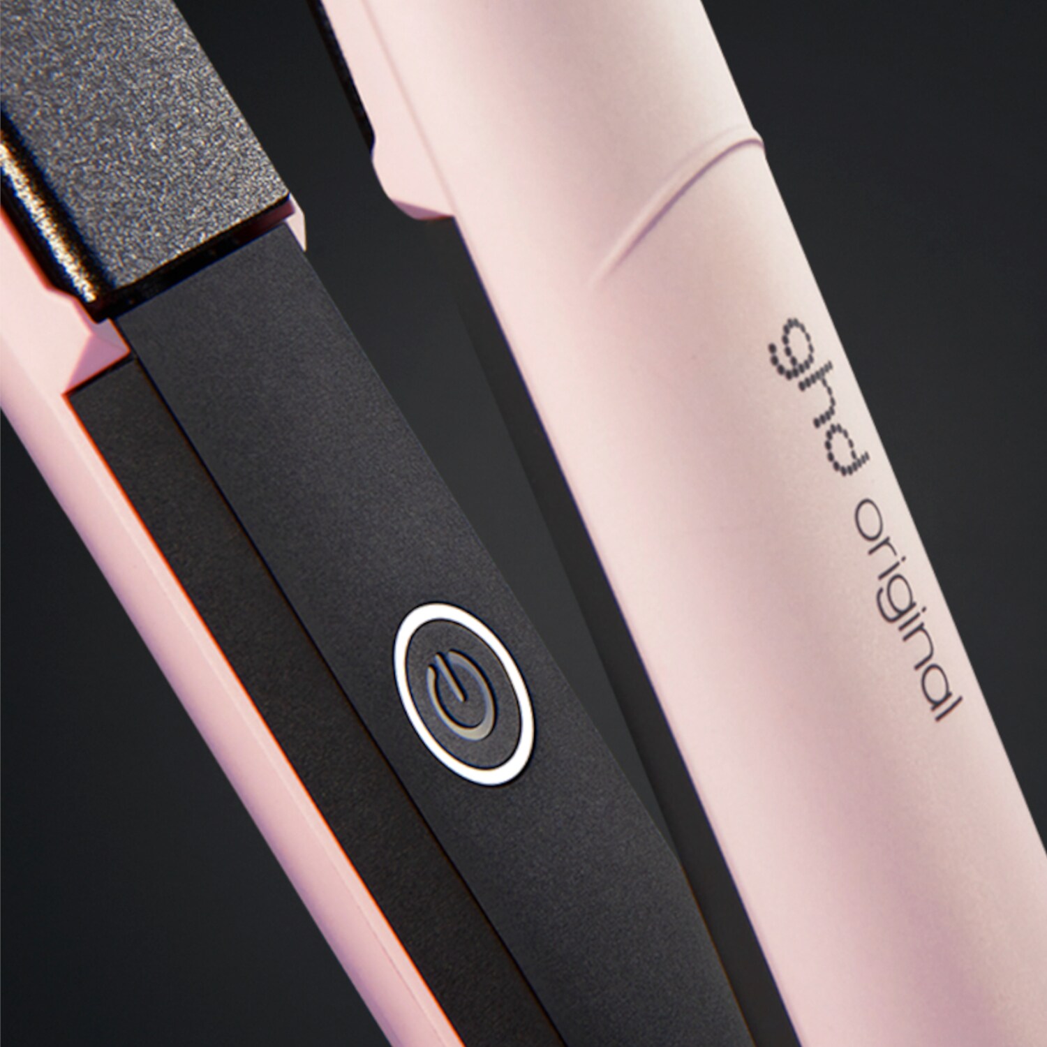 ghd original styler soft pink button