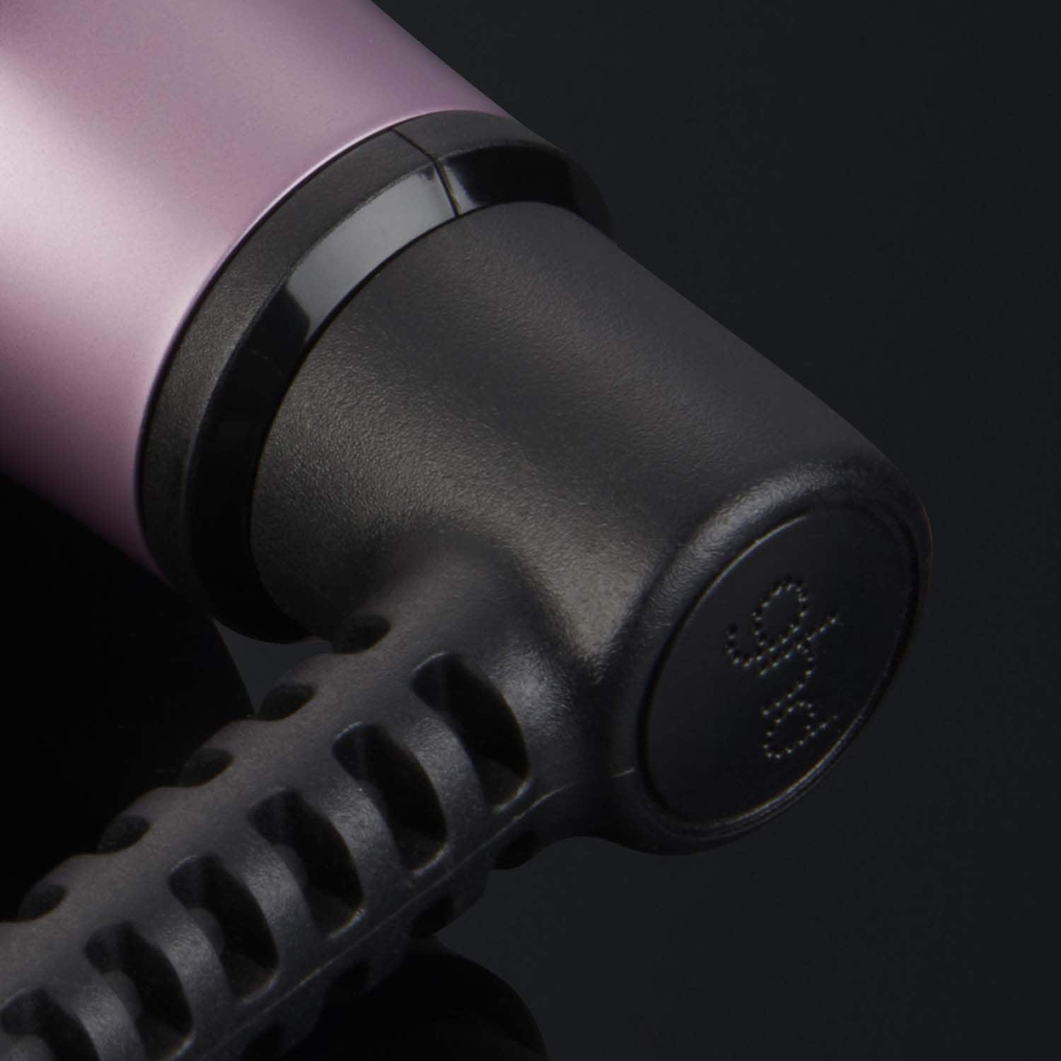 ghd platinum+ styler orchid pink swivel cord close-up